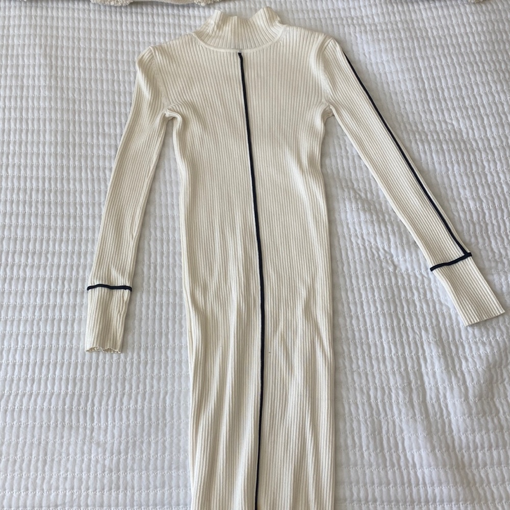 Cream maxi dress